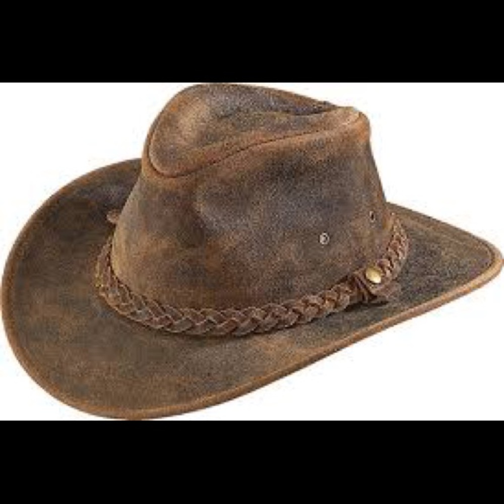 Henschel outback leather hat